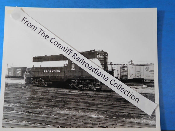 Photo Seaboard Locomotive #1741 8 X 10 B&W