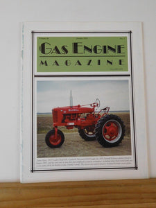 Gas Engine Magazine 2001 January Garden Tractor Story Brownie Tractor