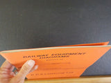 Railway Equipment Diagrams Edition 12 by CDS Lettering LTD. Soft Cover  stapled