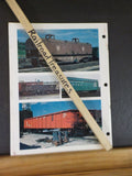 Railroad Car Journal #5 1972 Fall Gondolas 3 hole punched