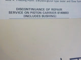 EMD Locomotive Pointers 8L-78 New Design Main Bearings And Caps