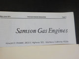 Gas Engine Magazine 1974 May June Samson Gas Engines