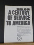 Railway Journal BMWE Magazine 1981 September Progress in US Contract Negotiation