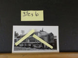 Photo Erie Lackawanna Locomotive #7341   3.5X6 Black & White