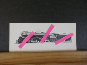 Photo Builder’s Card Norfolk & Western Locomotive #1238 N&W