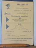 Chessie System Railroads Items lot 5 Patch Menu Coloring book Notepad