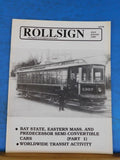 Rollsign Magazine of New England Transit News 1989 July August Bay State, Easter