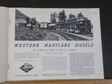 Western Maryland Diesels By Jahn & Johnson Soft Cover 1979 114 pages.  Lots of p