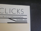 Wheel Clicks 1993 November Pacific Railroad Society Ice is COOL