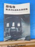 B&O Railroader Magazine #25 #26 July-Sept 1975 Baltimore & Ohio RR Capitol Ltd