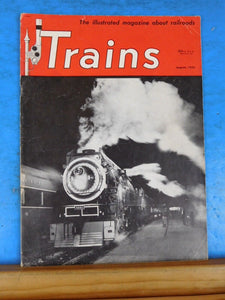 Trains Magazine 1950 August Railroading on Chesapeake Bay Narrow-gauge summer