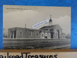 Postcard Railroad Station White River Junction VT