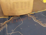 New York Central Railroad application Discontinue pass service 1932?  Maps Damag