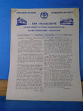 ERA Headlights 1945 March Stapled Cleveland, Louisville, Phila Buy PCC Cars