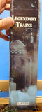 Legendary Trains 3 ring binder of cards with photo / information about the card