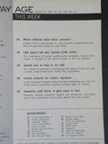 Railway Age 1967 March 27 Freight traffic issue Special report on L&D
