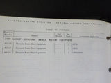 EMD Master Parts Catalog Replacement Parts Catalog #190 Volume One