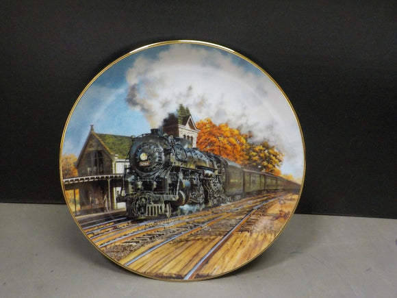 Plate Great American Train Series Southwestern Limited by Jim Deneen