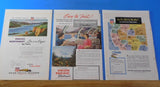 Ads Union Pacific Railroad Lot #42 Advertisements from various magazines (10)