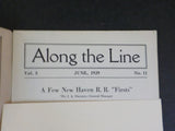 Along the Line 1929 June New York New Haven & Hartford Employee Magazine