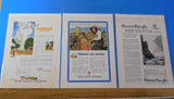 Ads Union Pacific Railroad Lot #41 Advertisements from various magazines (10)