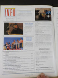 INFO Magazine Union Pacific Railroad 1993 March Apri Employee UPLINC Business TV