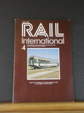 Rail International 1982 #4 April Type IV air-conditioned unified passenger coach