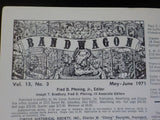 Bandwagon 1971 May June Circus Magazine Tom Mix WH Harris Circus Windjammers