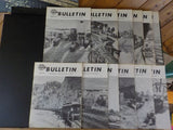 NMRA Bulletin 1972 Complete Year 12 Issues   January thru December