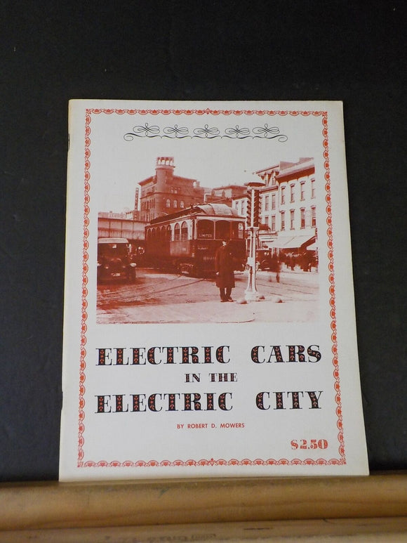 Electric Traction Quarterly 1964 Fall Win Electric Cars in Electric City FJ&G Sc