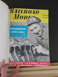 Railroad Model Craftsman Magazine Bound Volume 24 June 1955 - May 1956