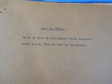 Lehigh Valley Railroad Land Appraisal and blueprints Mill Hollow Branch 1930s
