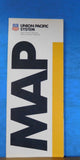 Map Union Pacific Railroad 1984 UP United States Map
