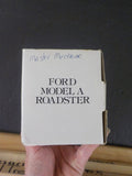 Liberty Master Mechanic Ford Model A roadster 1/25th scale Locking bank OB