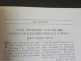 Brill Magazine 1915 June One man prepayment cars Salt Lake City S&B