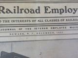 Railroad Employee, the 1925 December V35 #9 NJC Railroad Ownership Lackawanna