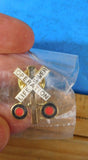 Jewelry Railroad Crossing Operation Lifesaver pin