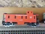 Train Display on wood N Scale Pennsylvania Railroad Mobilgas