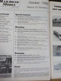 Railroad Model Craftsman Magazine 1988 October Coil car details CN lightweights