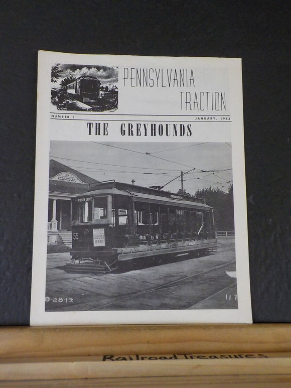 Pennsylvania Traction No 1 January 1963 The Greyhound