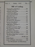 Model Railroader Magazine 1942 April Fueling your old timers Daylight loco plans