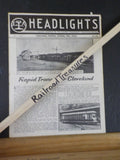 ERA Headlights 1947 May Rapid Transit for Cleveland