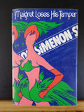 Maigret Loses His Temper by Georges SimenonEx Library Book