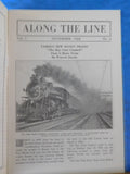 Along the Line 1924 November New York New Haven & Hartford Employee Magazine