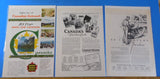 Ads Canadian National Ry Lot #11 Advertisements from Various Magazines (10)