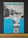 Railway Magazine 1963 March Inclement weather Royal saloons of Thailand