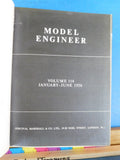Model Engineer Magazine Bound volume #114 1956 January - June  # 2850 - 2875