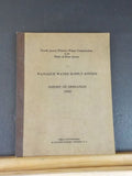 North Jersey District Water Commission Wanaque Water Supply System 1935 Report o