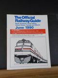 Official Railway Guide 1990 June  North American passenger travel edition