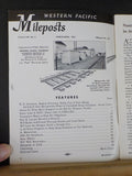Western Pacific Mileposts 1961 March April Some Like It HOT-Some Like It CHILLED